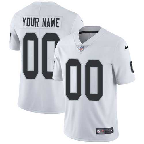Customized Men & Women & Youth Nike Raiders White Vapor Untouchable Limited Jersey,We sell and wholesale Customized Men & Women & Youth Nike Raiders White Vapor Untouchable Limited Jersey on line form chian!